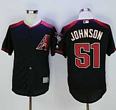 Arizona Diamondbacks #51 Randy Johnson Black Brick New Cool Base Stitched Baseball Jersey Sanguo,baseball caps,new era cap wholesale,wholesale hats